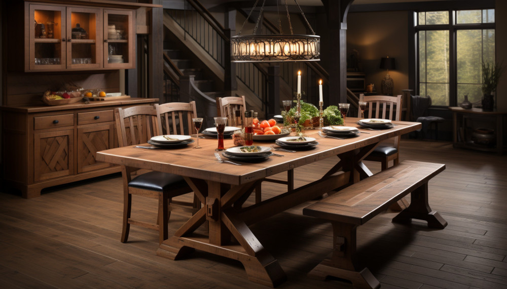 Autres - Les astuces pour entretenir une table en bois d'une salle à manger
